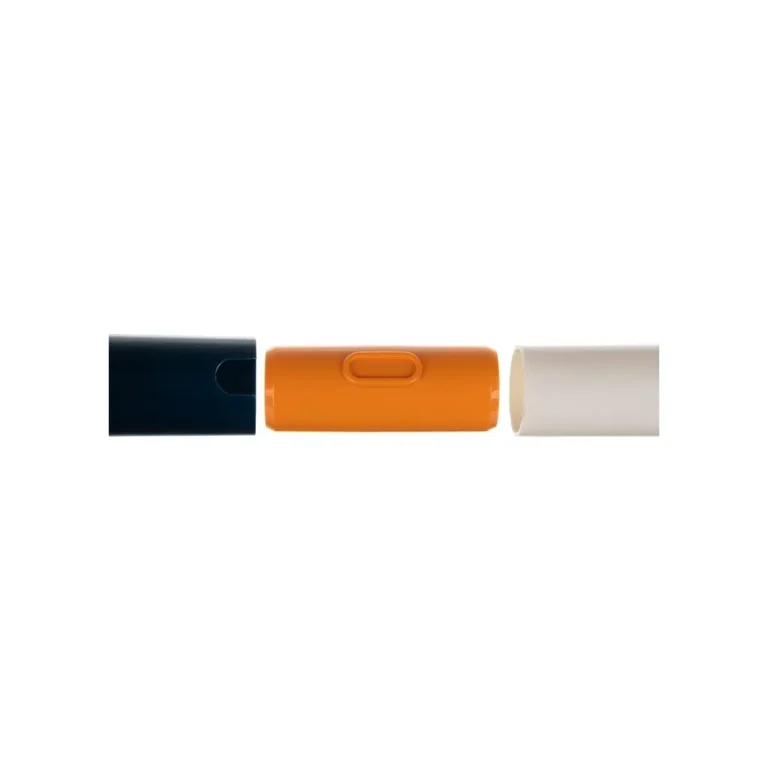 Játék álló porszívó, 8,5 x 69 x 14,5 cm, narancssárga-fekete