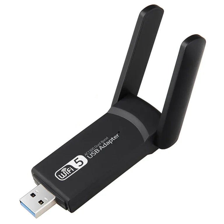 USB WiFi hálózati adapter, 1200mbps dual