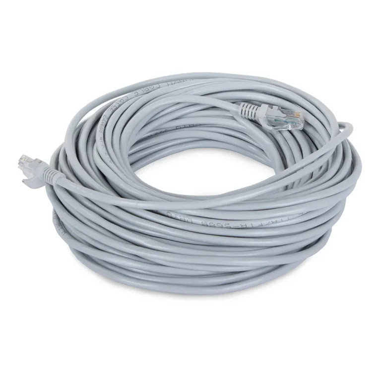 Ethernet LAN kábel, cat5e, szürke, 20 m