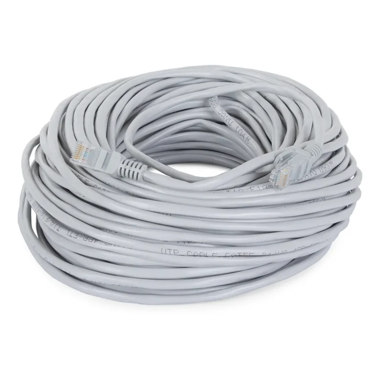 Ethernet LAN kábel, cat5e, szürke, 30 m