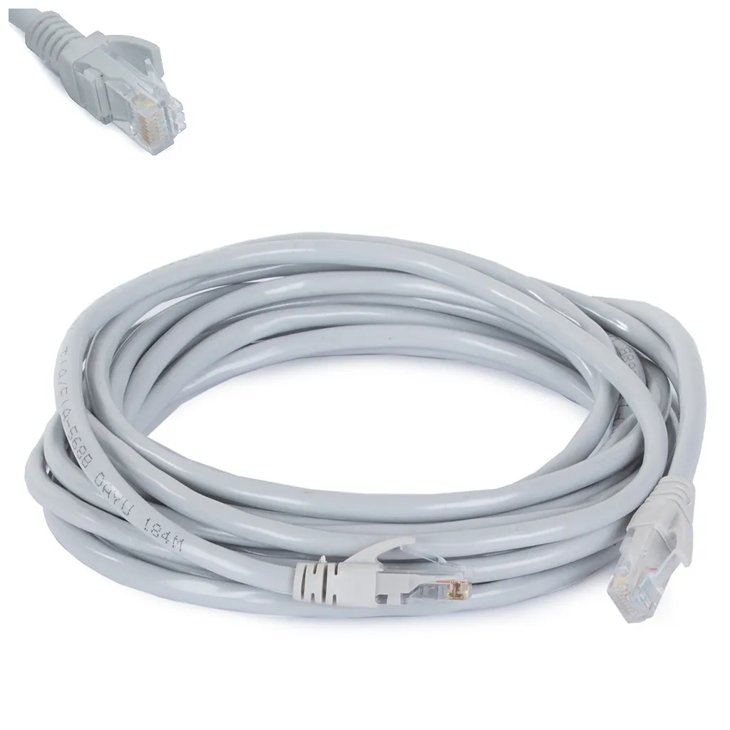 Hálózati szabványos sodrott páros kábel lan cat6 rj45 ethernet 5m