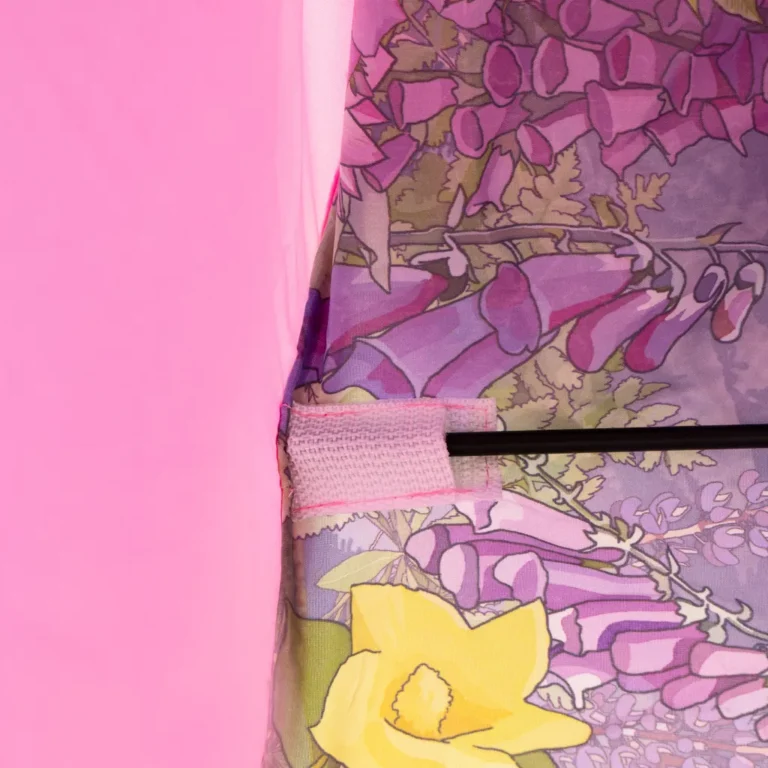 Lányos játszósátor, rózsaszín, egyszarvús, 100x100x cm