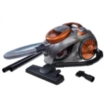 Herzberg Porzsák nélküli porszívó, 1200 W, 80dB, 2.5 L, réz szín