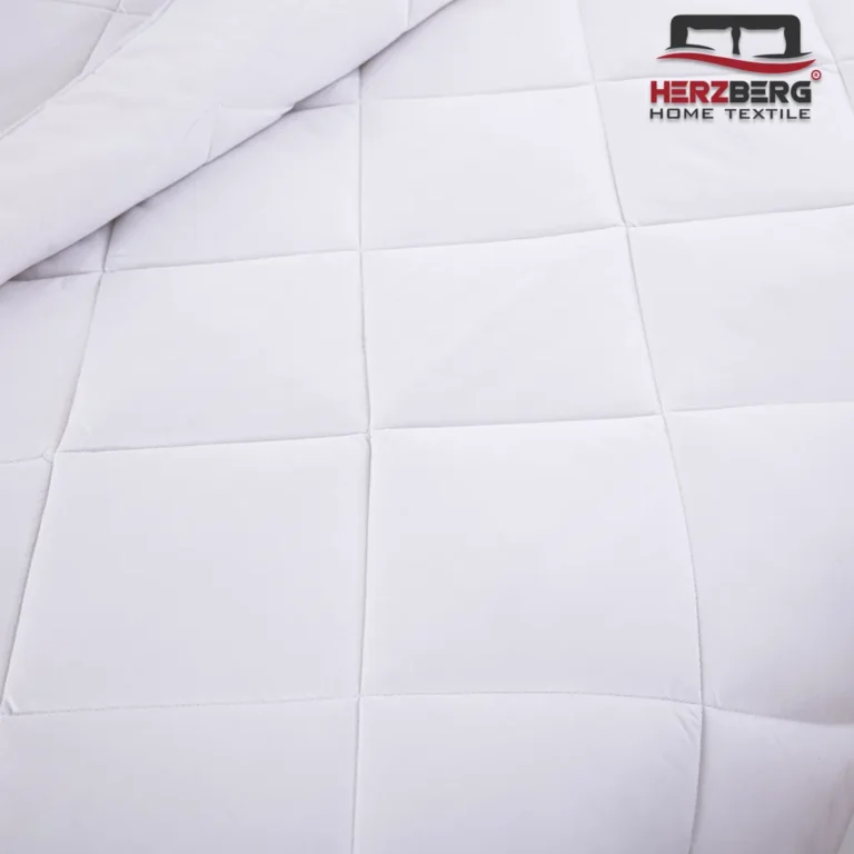 Herzberg minőségi fehér steppelt paplan, 140x200cm, fehér
