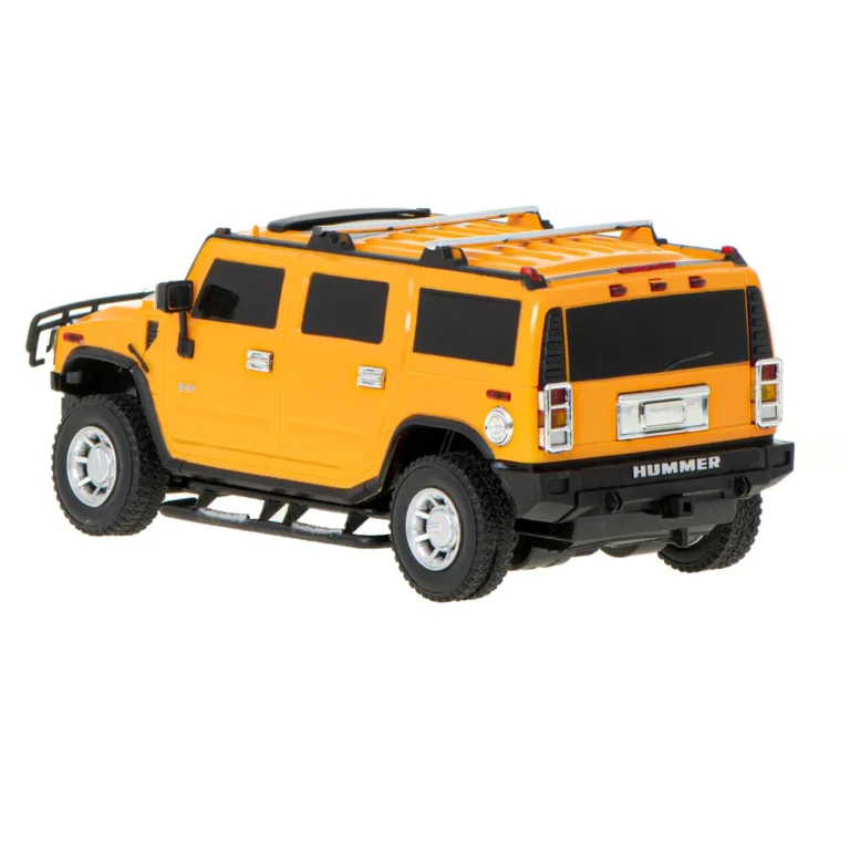 Hummer H2 RC távirányítós licenc autó, 1:24 sárga