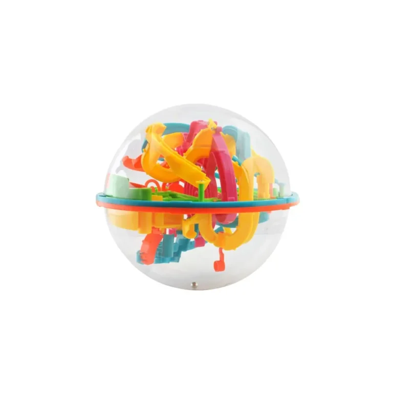 Intelligens gömb 3D labirintussal, 138 akadállyal, 18x18cm, 6+