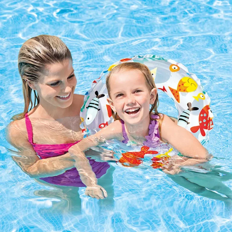 INTEX Óriás felfújható úszógumi gyerekeknek, 61 cm, színes