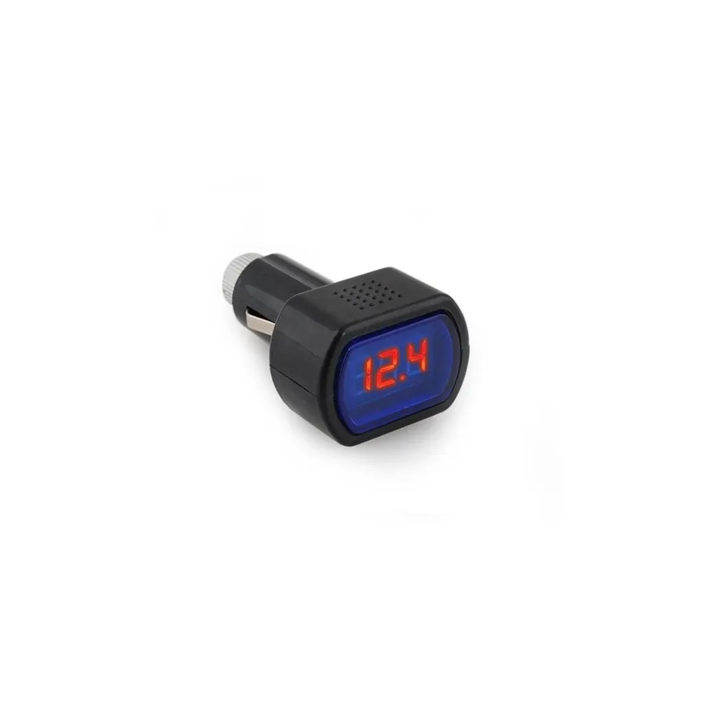 Iso Digitális voltmérő LED kijelzővel,  7×3,5×2,7 cm