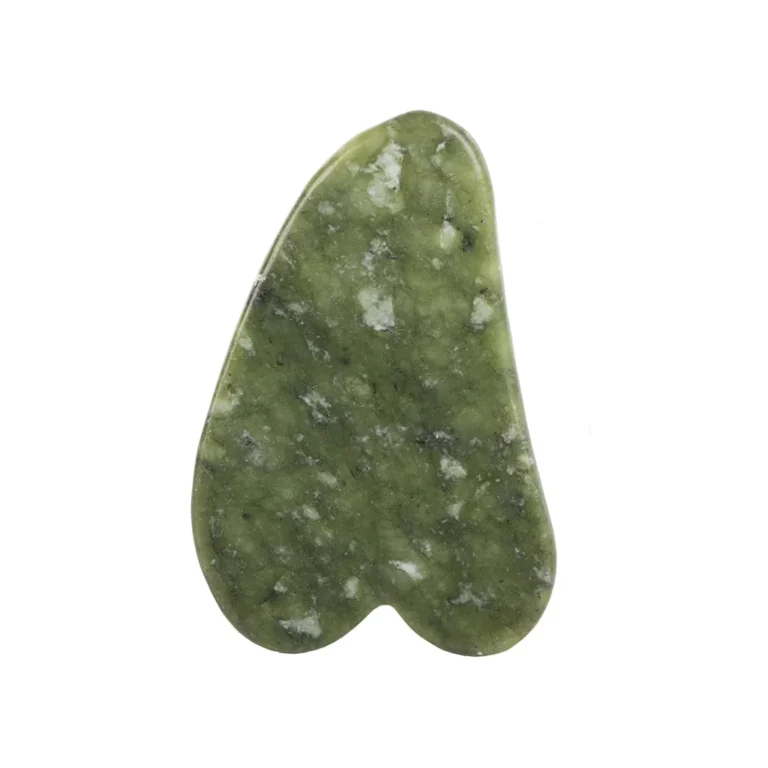 Jade arc-, nyak és testmasszírozó kő, 7x4.5x0.4 cm, többféle színben