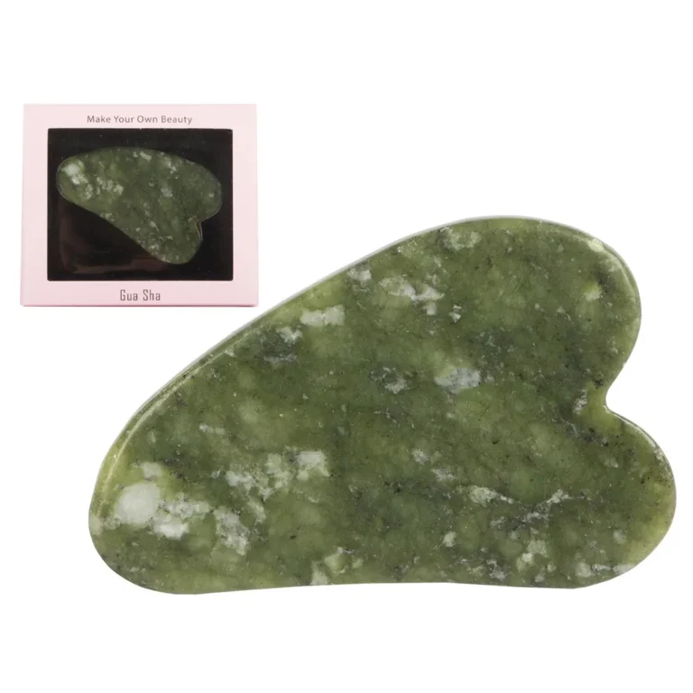 Jade arc-, nyak és testmasszírozó kő, 7x4.5x0.4 cm, többféle színben