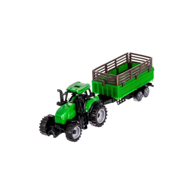 MALATEC Játékfarm állatokkal, traktorral, 102 db-os készlet, barkácsjáték, 54x62x20cm