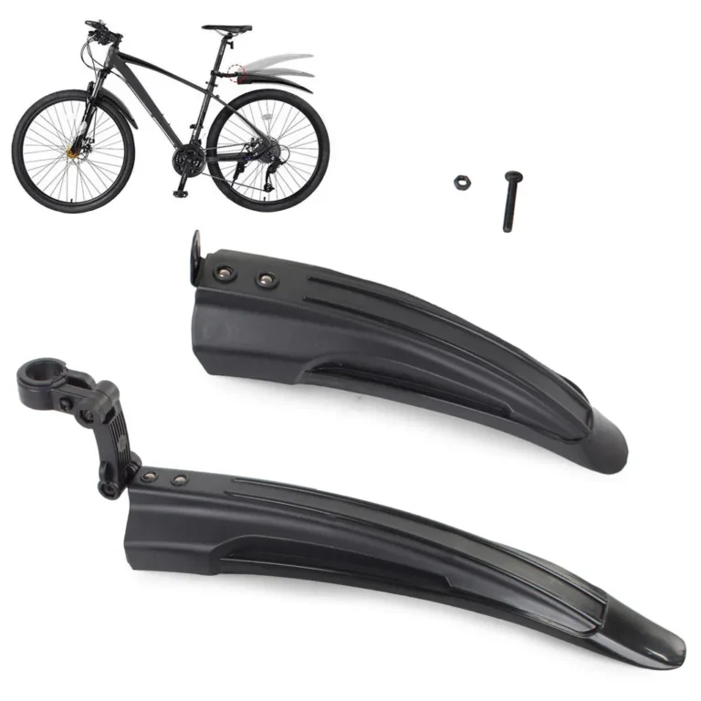 Első-hátsó kerékpár sárvédő 2 db, 24 – 28″, 30cm/39cm, fekete