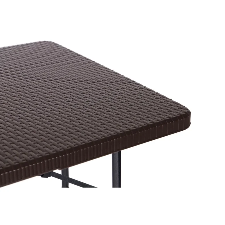 Kerti bankett catering asztal összecsukható 180cm rattan | RZK-180B