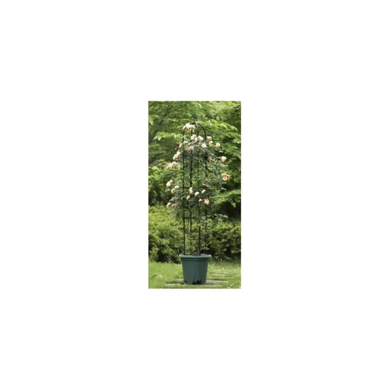 Gardlov kerti rózsafuttató, fém, sötétzöld, 54x20x4,5cm