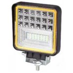 Időjárásálló, rögzíthető munkalámpa 42 LED-del, 126 W, 11x13,5x2 cm
