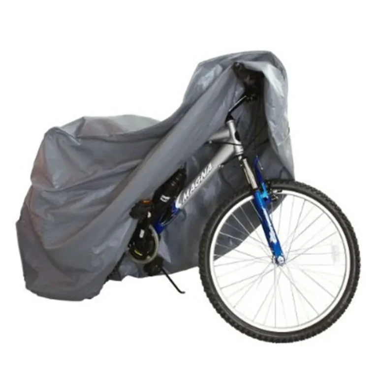 UV álló kerékpárhuzat, 200x100 cm, ezüstszürke