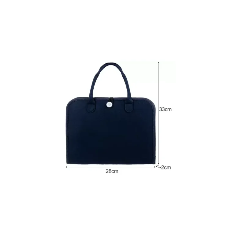 Foglalkoztató és fejlesztő táska kisgyerekeknek, színes, filc, 28x33x2 cm