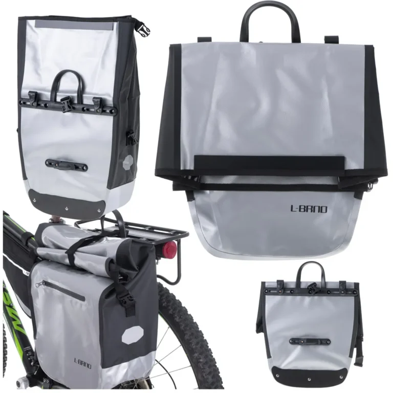 L-BRNO csomagtartóra szerelhető kerékpár táska, 1 rekeszes