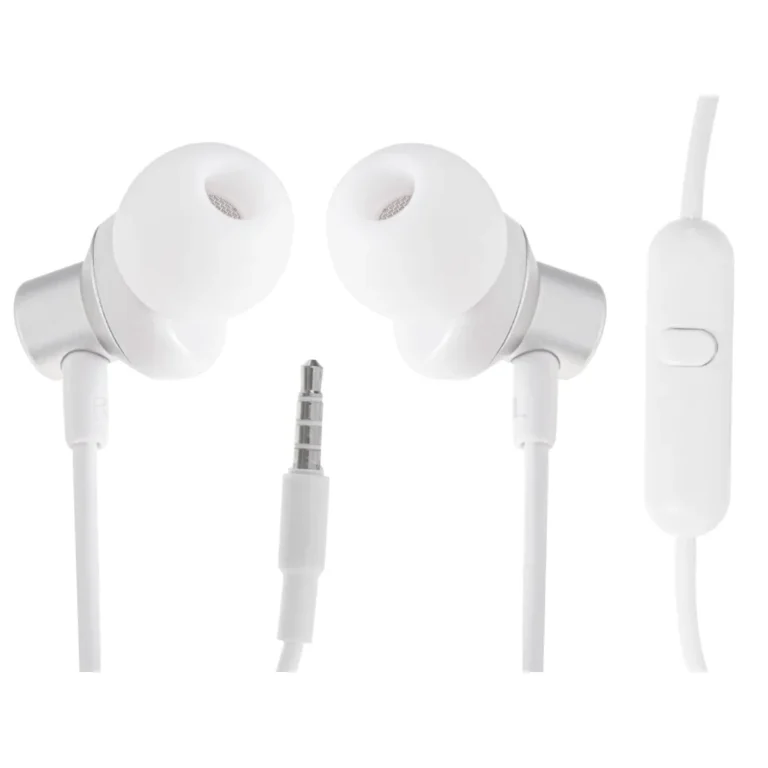 L-BRNO In-ear vezetékes fülhallgató jack csatlakozóval, 3,5 mm fehér