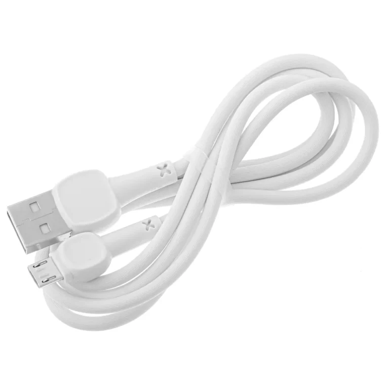 L-BRNO mikro USB gyorstöltő kábel, fehér