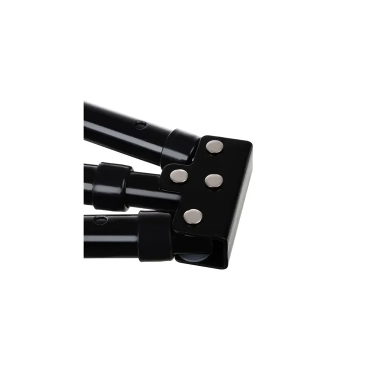 Láb- és combizom nyújtó eszköz, rozsdamentes acél, 12/82 / 7 cm, fekete