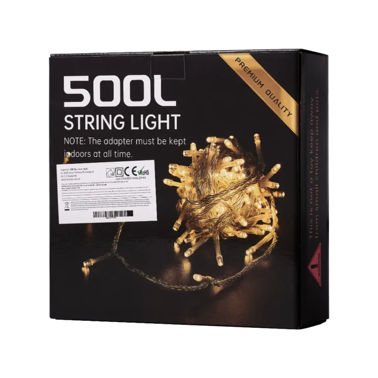 LED keréklánc lámpák 50m 500LED távirányítóval