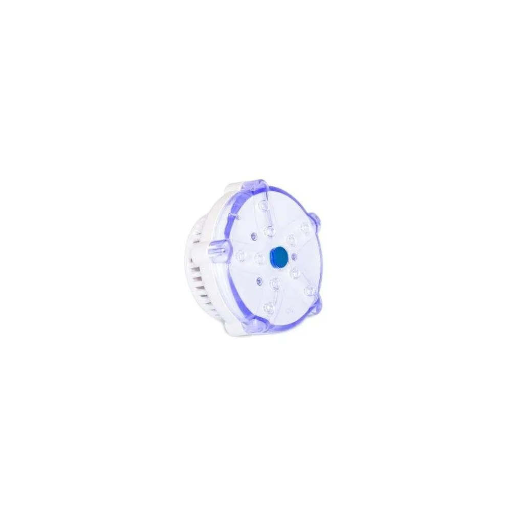 Bestway elemes medencelámpa 7 színű fénnyel, fehér, 9x6 cm