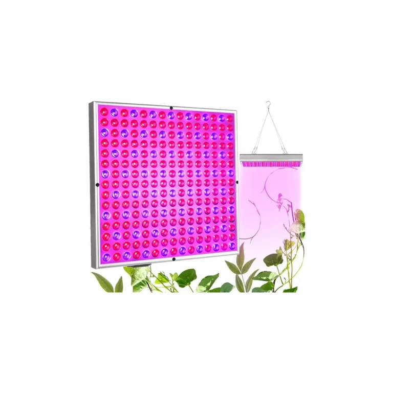 LED növénytermesztő lámpa panel, felfüggeszthető, 310x310 mm, 30W
