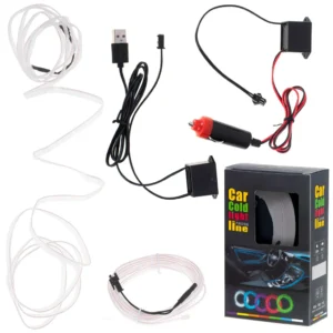 LED szalag, 3m, fehér, USB/12V
