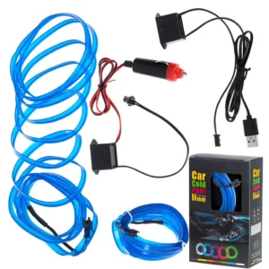 LED szalag, 3m, kék, USB/12V