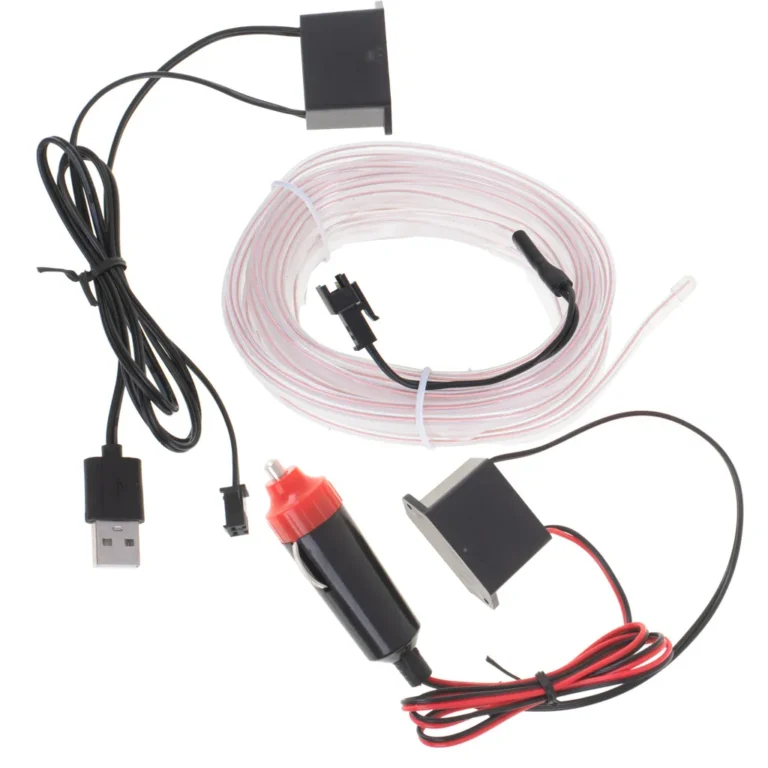 LED szalag, 5m, fehér, USB/12V