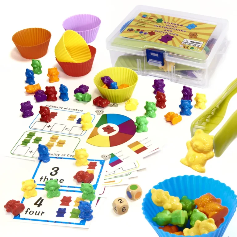 Mackós Montessori számoló játék, 44 elem