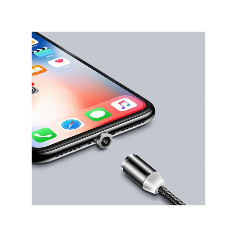 Mágneses 3 az 1-ben micro-c típusú USB kábel iphone-hoz 1m, többféle színben
