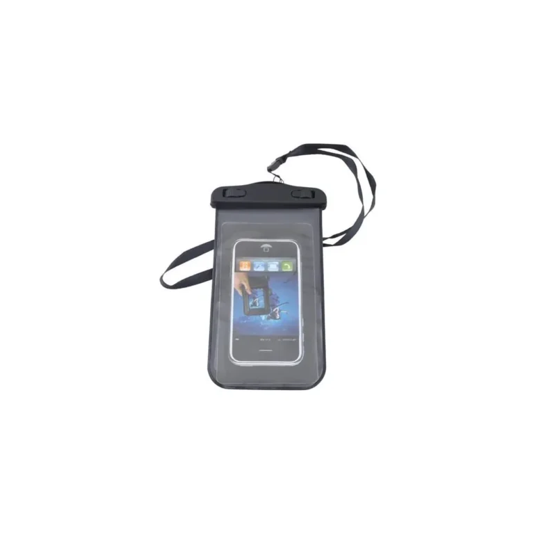 MBR hóálló / vízálló / víz alatti telefontok mobiltelefonhoz (univerzális), fekete