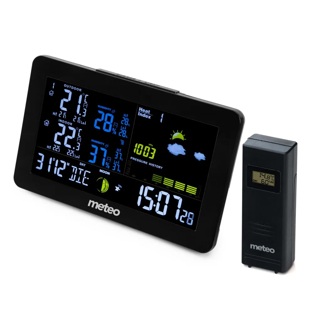 METEO Időjárási Állomás SP99 VA LCD - A Pontos Időjárási Prognózis A Kezében