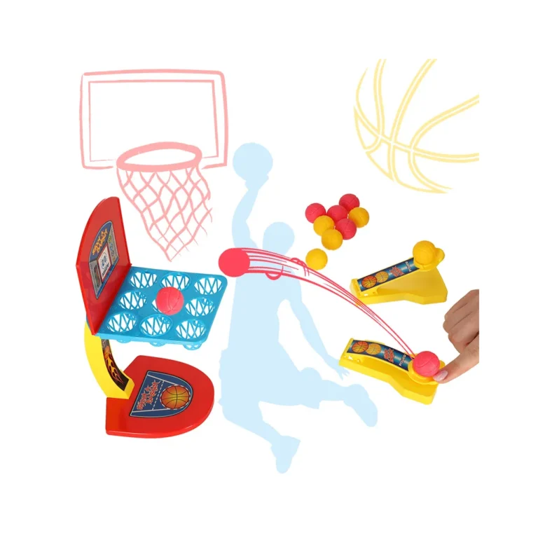 Mini kosárlabda szet, arcade játék 2 játékos számára