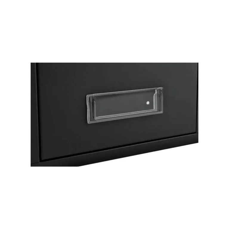 Malatec postaláda, horganyzott acél, 2 kulcs, fekete, 8,5×21,7×32 cm