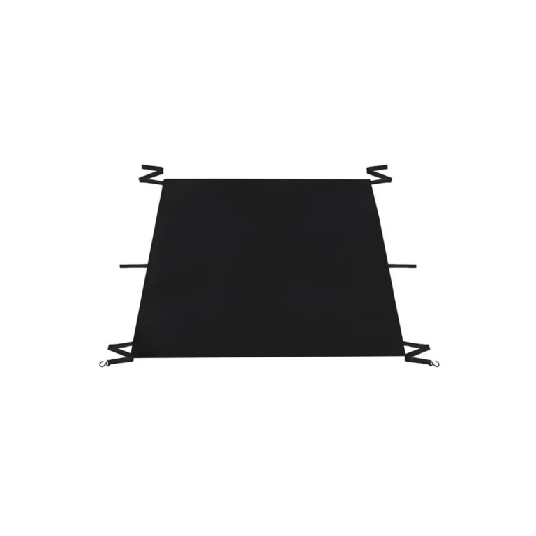 MT MALATEC szélvédő takaró, fekete, vízálló, elasztikus rögzítéssel, 130x113x167cm