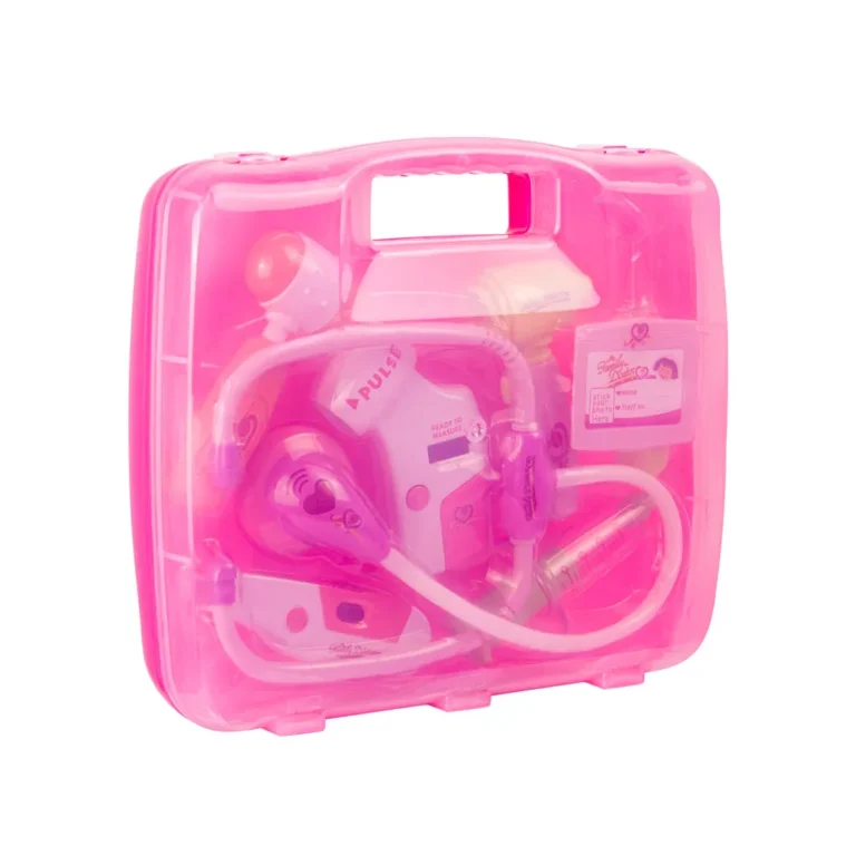 Orvosi táska, rózsaszín fénnyel
