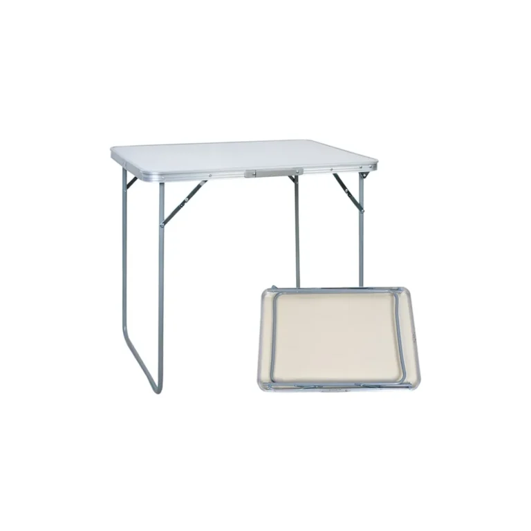 Palmonix Kemping / piknik asztal, összecsukható, alumínium, 80x60x70 cm