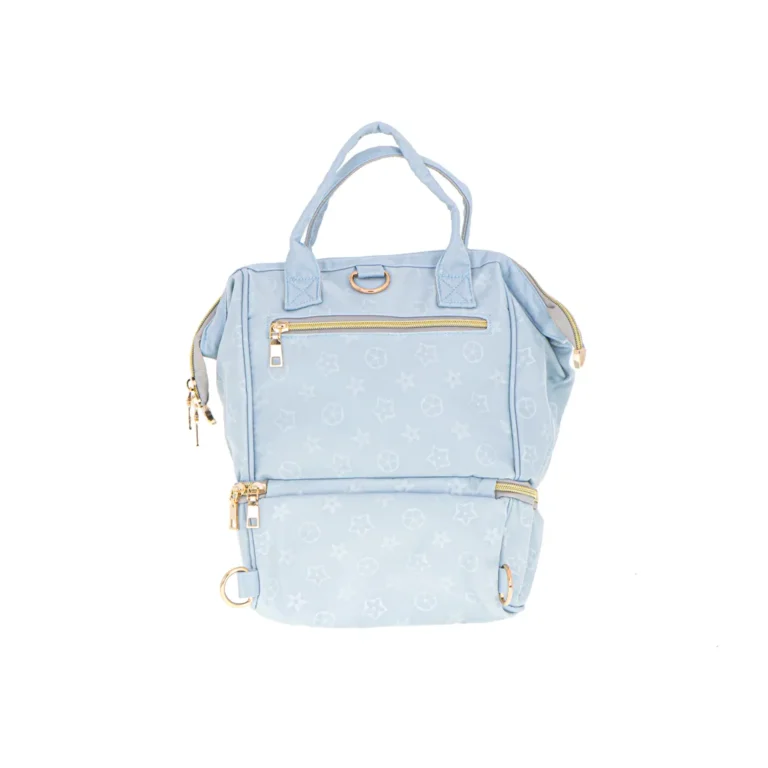 Pelenkázó táska/hátizsák, kék