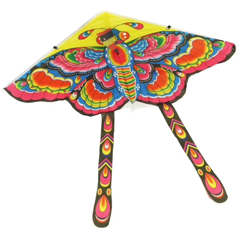 Pillangó alakú papírsárkány, 90cm, rózsaszín - Image 3