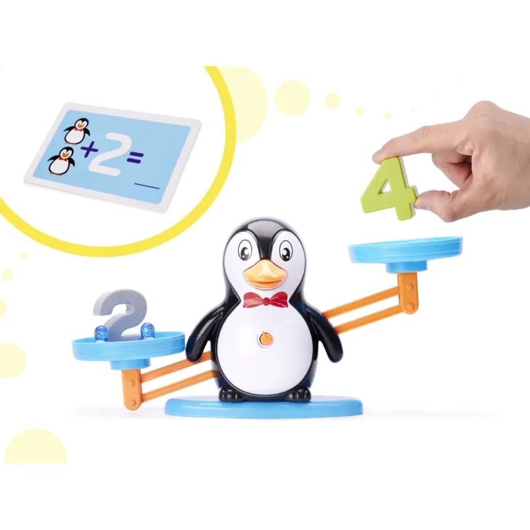 Pingvines mérleg, fejlesztő matematikai játék
