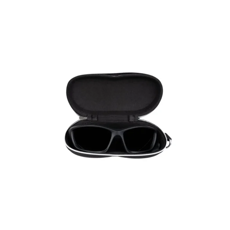 Polarizált napszemüveg tokban, ABS, UV szűrő, 15,5x14x4 cm
