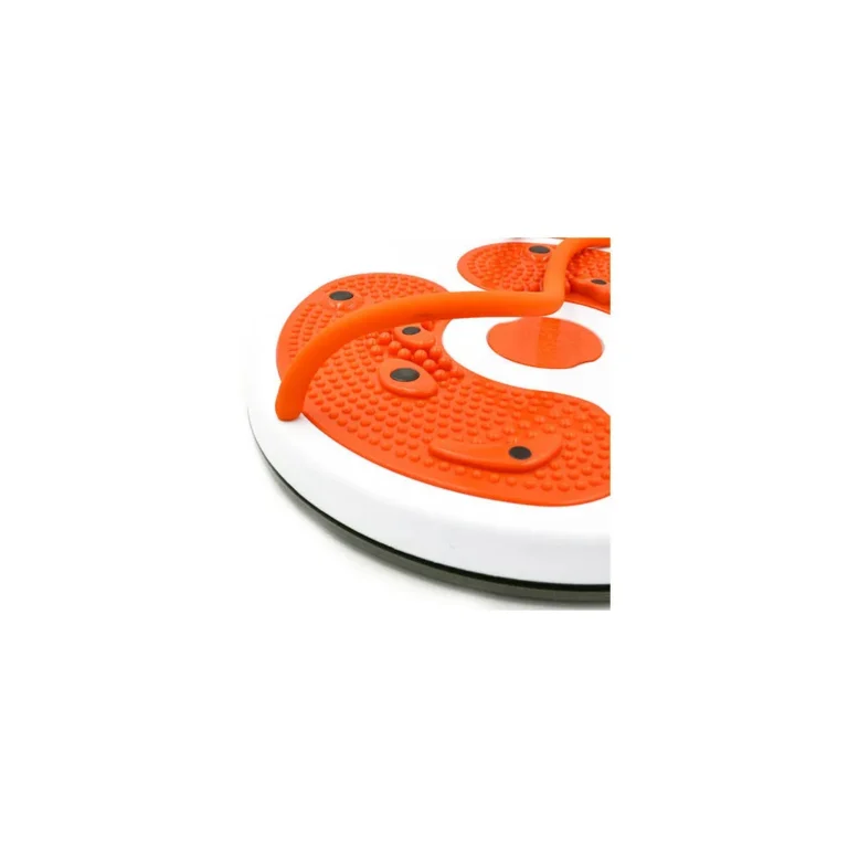 Rotary twister kötelekkel izomerősítő edzésekhez, 28 cm, narancssárga