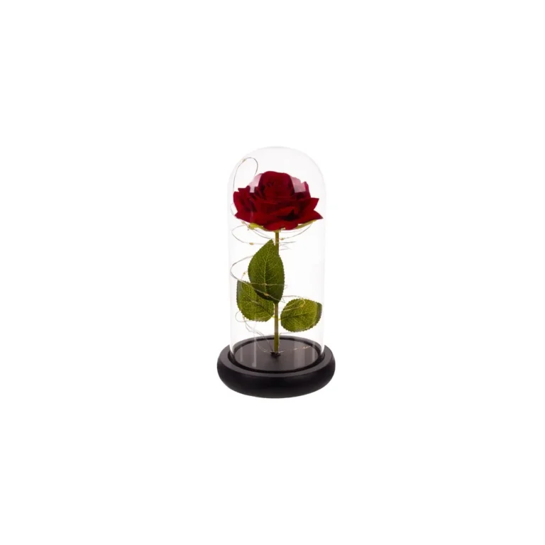 Rózsa üvegben - csillogó Malatec 21619