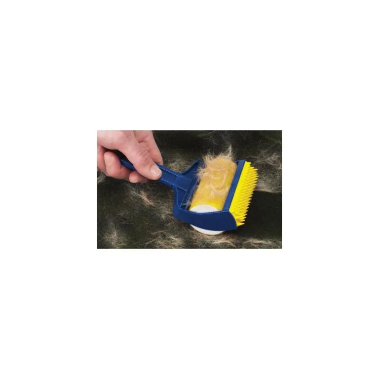 Ruhatisztító gélhenger tüskés felülettel, kék, 11x19x6 cm