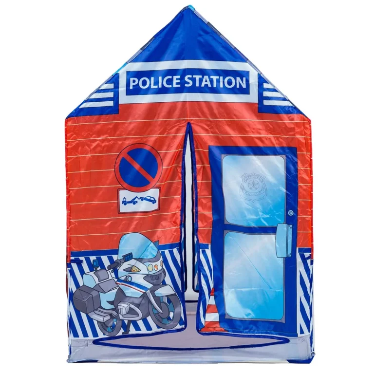 Iplay játszó sátor gyerekeknek rendőrség mintával,  95 x 72 x 102 cm