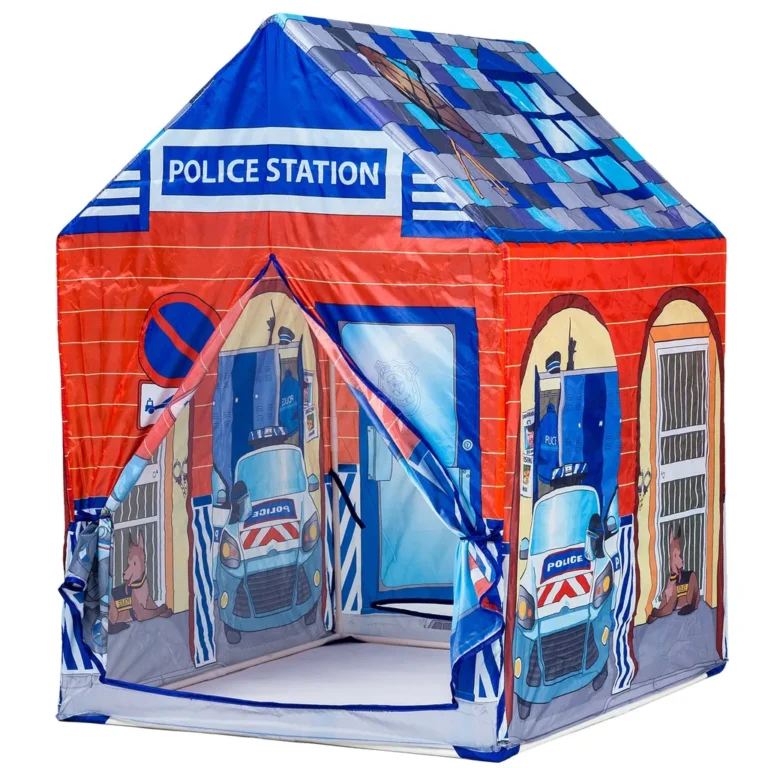 Iplay játszó sátor gyerekeknek rendőrség mintával,  95 x 72 x 102 cm