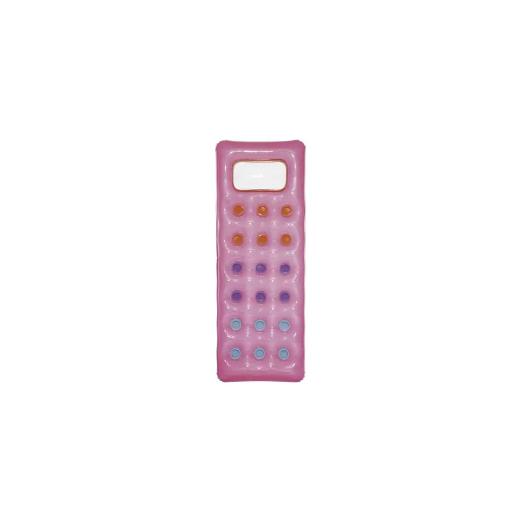 Bestway 43040 felfújható vízi matrac, 188x71x16 cm, rózsaszín, kék, fehér